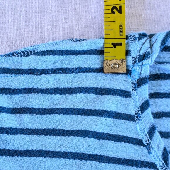 Cut Loose Women's L Cotton/Linen Short Sleeve T-Shirt Dress - Picture 10 of 14